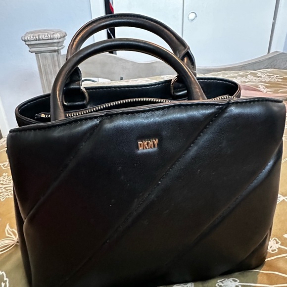 DKNY Quilted Leather Tote - Picture 1 of 2